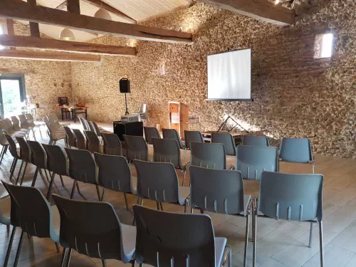 Espace de réception dans les Landes