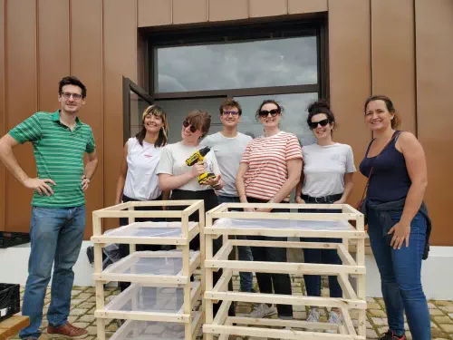 Ferme urbaine et ses activités de teambuilding à Saint-Denis