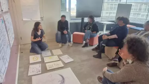 Facilitatrice en intelligence collective et graphique