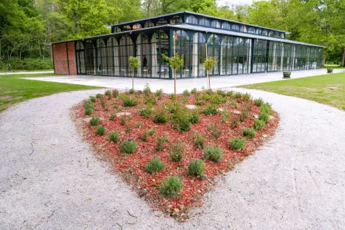 Château de réception et ses jardins dans l'Eure