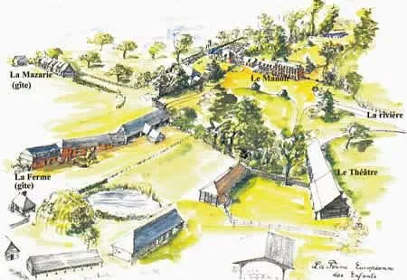 Ferme avec hébergements et activités en Haute-Normandie