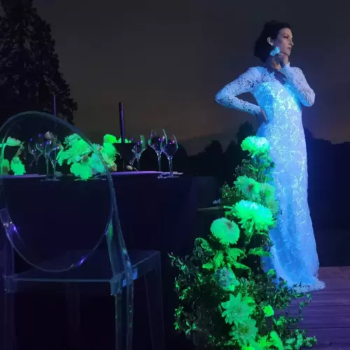 Décors végétaux lumineux