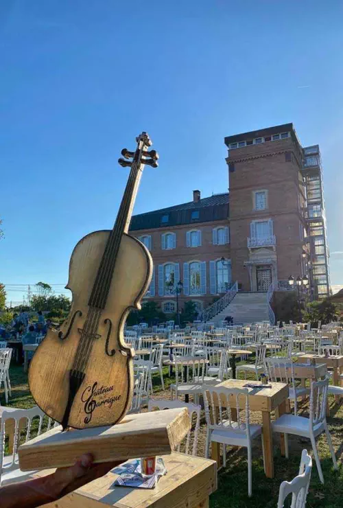 Château et grand jardin proche de Toulouse