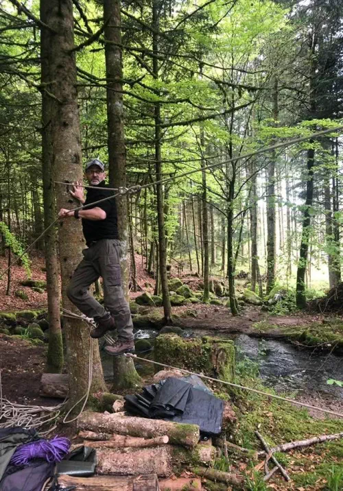 Stage de survie dans les Vosges