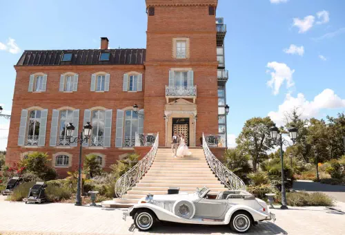 Château et grand jardin proche de Toulouse
