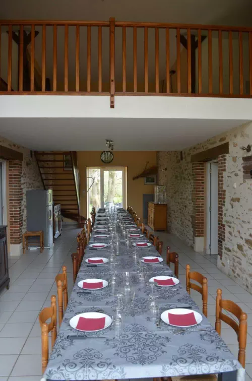 Gîte et parc arboré dans le Cher
