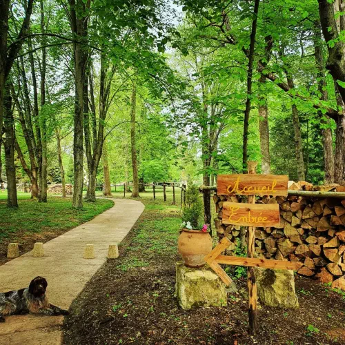 Domaine au vert et sa ferme pédagogique dans le Calvados