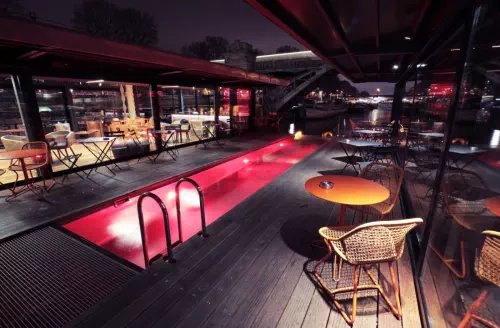 Hôtel design et ses espaces sur les quais de Seine