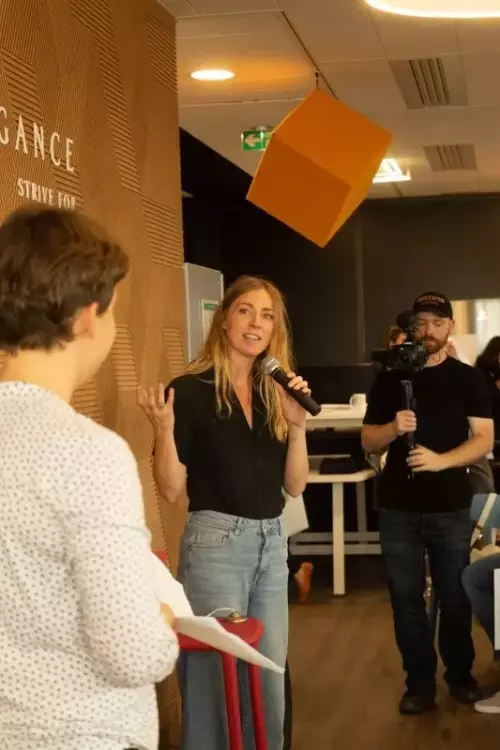 Atelier artistique RSE team building Lyon