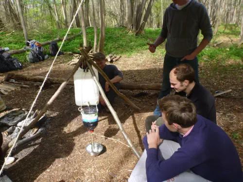 Initiation à la survie dans les Côtes-d'Armor