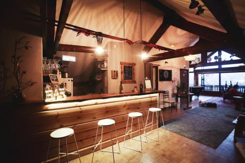 Chalet de groupe et sa salle de réception en Isère