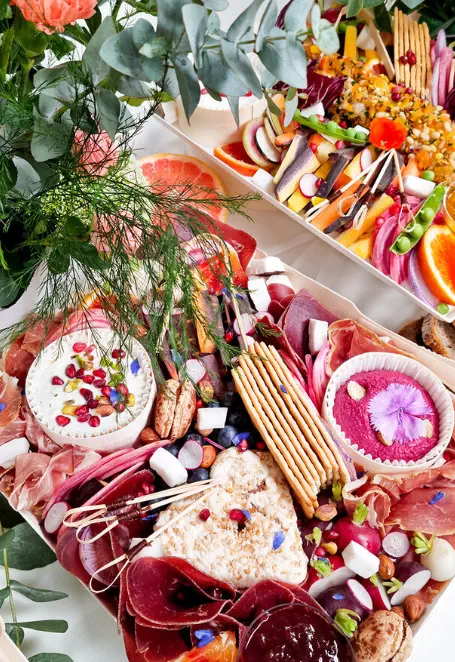 Grazing food à la française en Haute-Savoie
