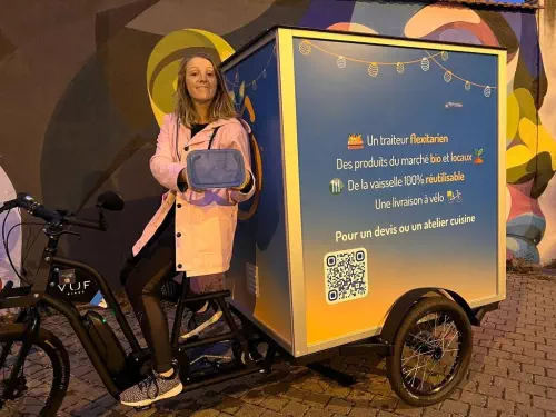 Vélo cargo livraison