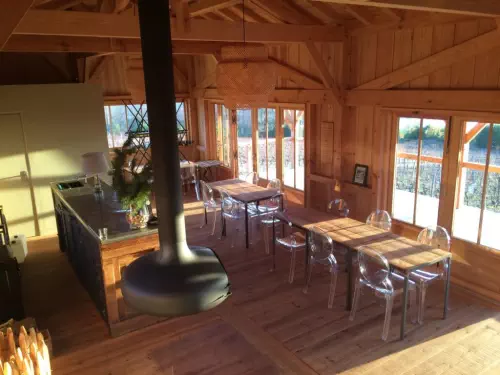 Salle de réception champêtre dans l'entre-deux mer