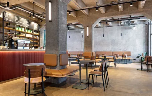 Espaces de réunion dans un coffee shop à Nantes