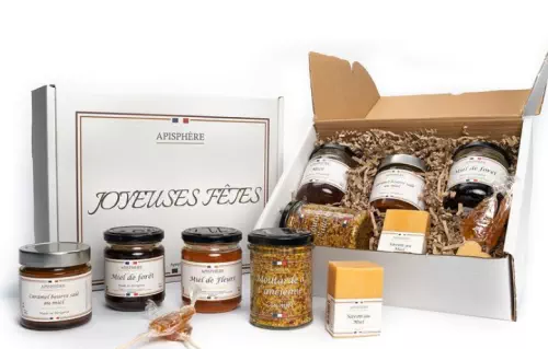 Coffrets à base de miel du Périgord