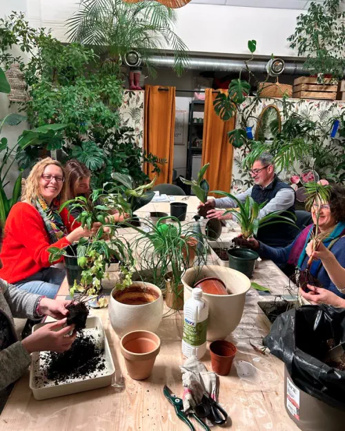 Teambuilding végétalisation à Dijon