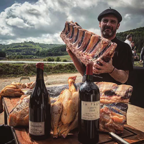 Tournebroche et brasero en Bretagne