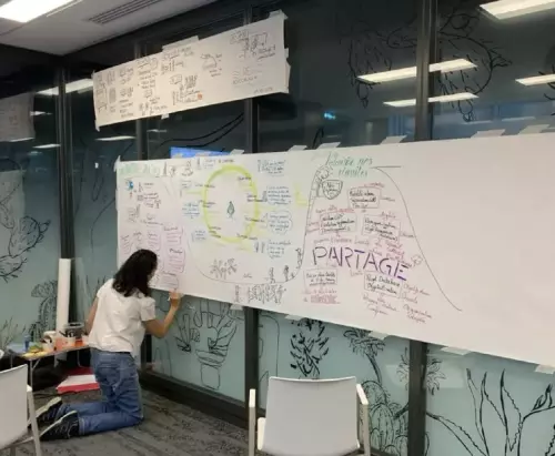 Facilitatrice en intelligence collective et graphique