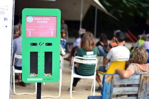 Cendriers et recyclage de mégots