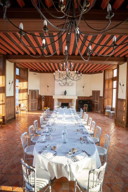 Château de réception et ses jardins dans l'Eure