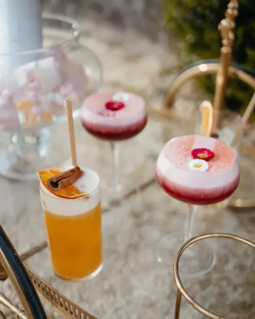 Cocktails originaux et colorés en Auvergne-Rhône-Alpes