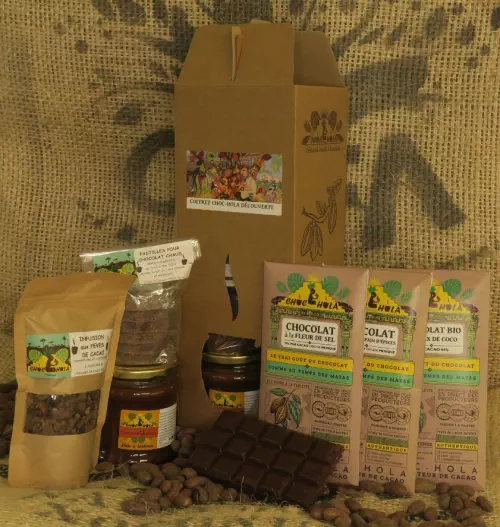 Coffrets cadeaux chocolatés