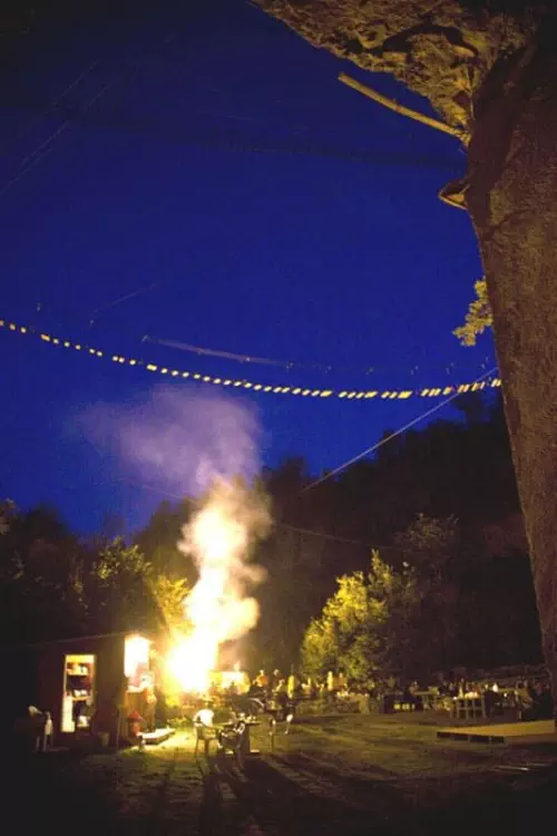 Hameau de réception dans l'Yonne