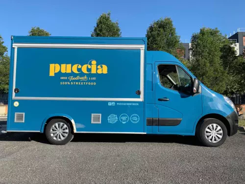 Foodtruck de puccia en région parisienne
