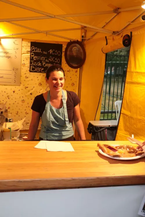 Stand de crêpes et galettes près de Poitiers