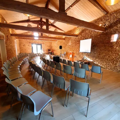 Espace de réception dans les Landes