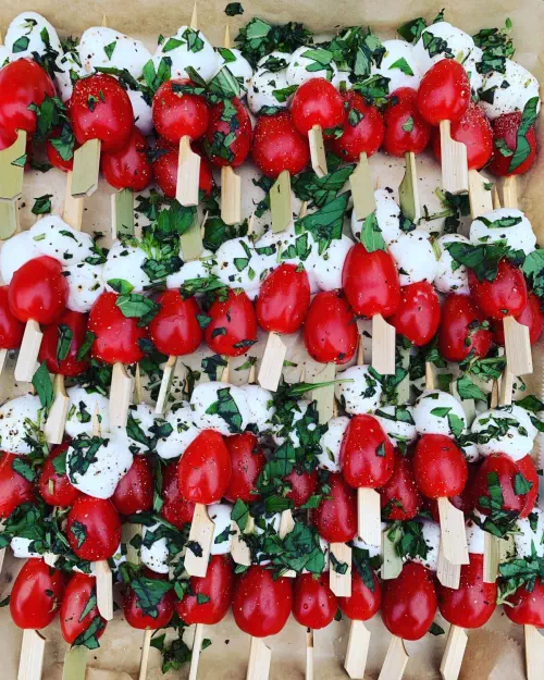 Brochette tomates du producteur & mozarella