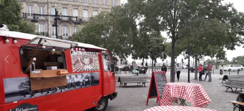 Foodtruck de burgers sur le Bassin
