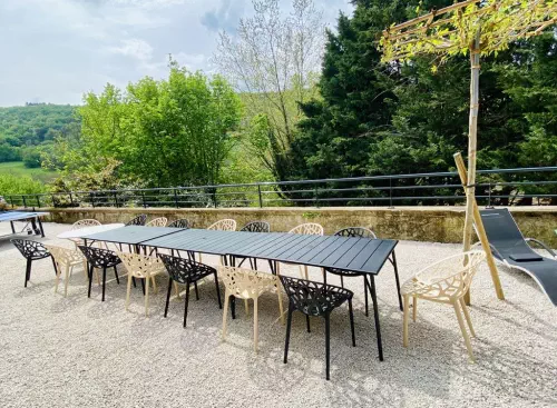 Gîte de groupe avec espace bien-être près de Lyon