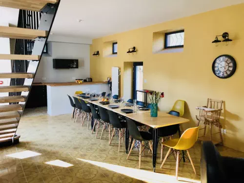 Gîte de groupe avec espace bien-être près de Lyon