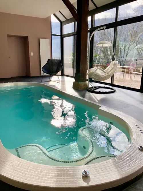 Gîte de groupe avec espace bien-être près de Lyon