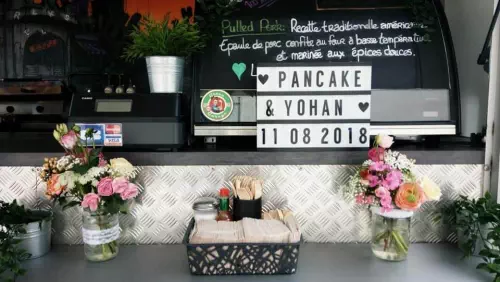 Foodtruck américain près de bordeaux