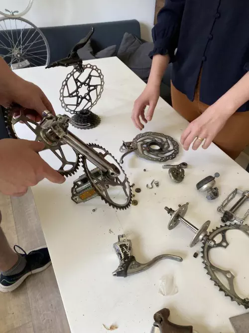 Atelier upcycling de vélos à Paris