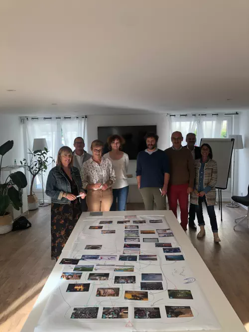 Animation fresque du climat