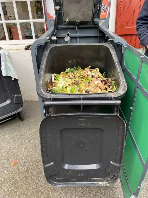 Location de bac de collecte de biodéchets