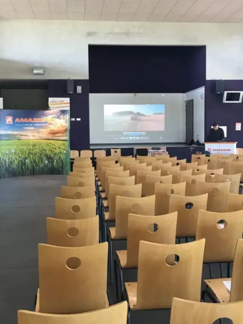 Domaine de réception au vert dans le Cher