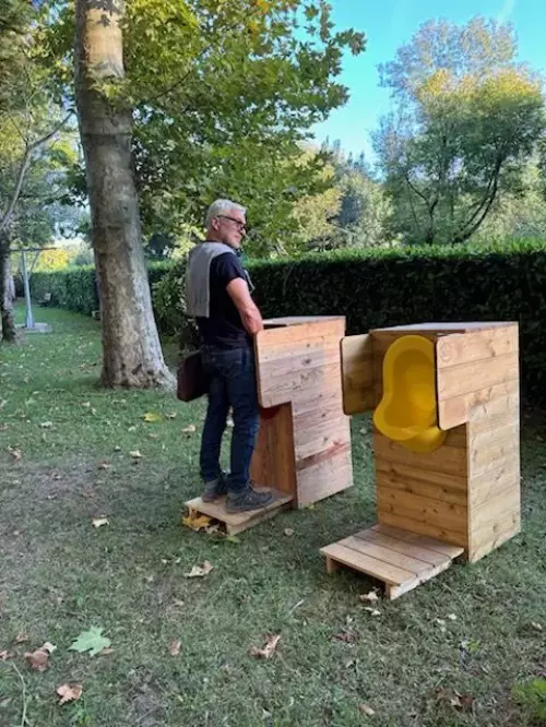 Toilettes sèches des Landes