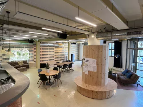 Espace de travail et de réception convivial