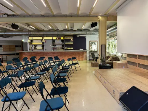 Espace de travail et de réception convivial