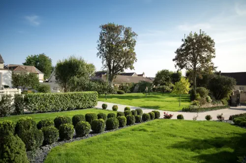 Salle de réception dans les vignes de Champagne