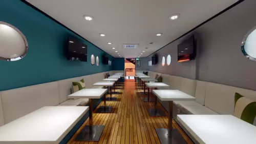 Espace coloré et original à Boulogne