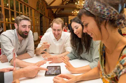 Location d'un photobooth festif