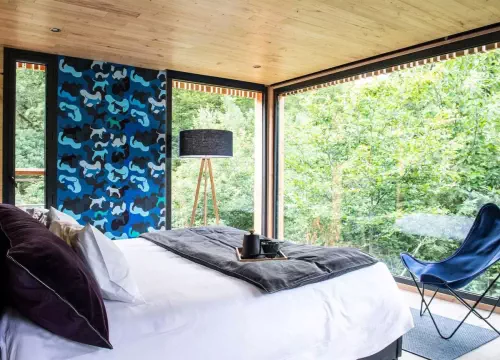 Lodges en fôret en Indre-et-Loire