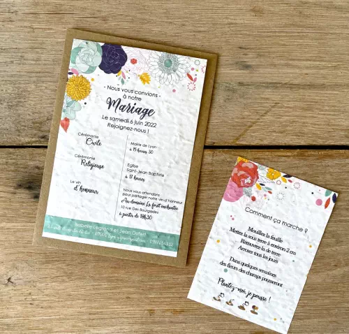 Goodies de papeteries à planter