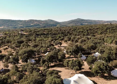 Camping naturel dans le Lubéron